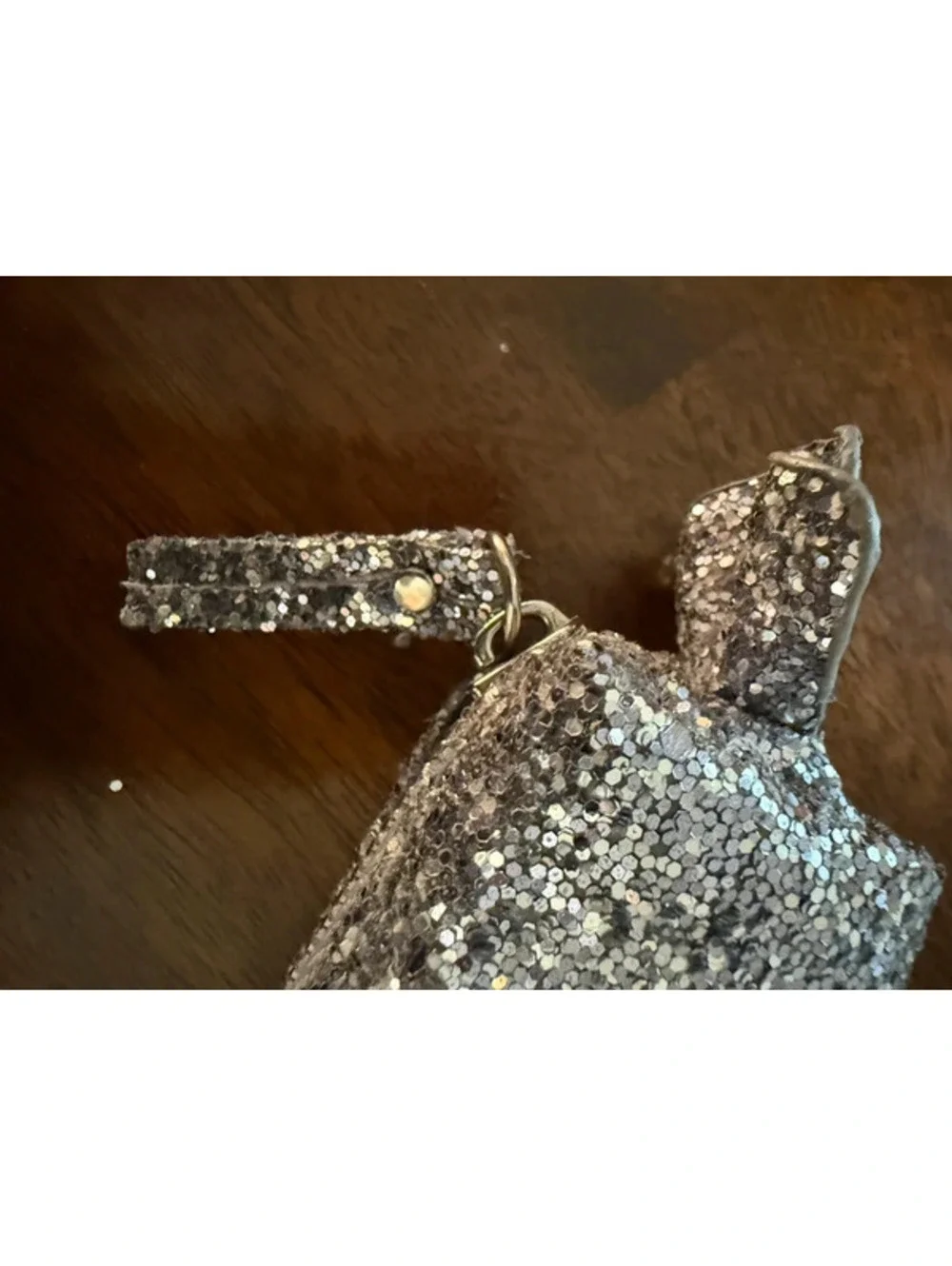 Victoria’s Secret glitter candy wrapper bag